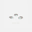 Opal Baguette Helix Hoop Earring, Huggies, Unisex, Gold, Silver SHEMISLI - SH403, SH404, SH405