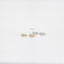 4 Leaf Clover CZ Helix Hoop, Unisex, Gold, Silver SHEMISLI - SH099