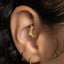 Halo Crown Daith Ring, Hinged Clicker Hoop, 16ga 8mm or 10mm, Unisex, Surgical Steel, SHEMISLI SH696 SH697