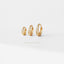 Simple CZ Conch Hoop Earring, Huggies, 8, 9, 10mm Unisex, Gold, Silver SHEMISLI SH182, SH183, SH184