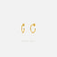 Rectangle Ear Jacket, Unisex, Gold, Silver SHEMISLI - SJ027