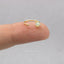 Tiny Opal Stone Jacket Earring White Emerald Turquoise Sapphire Black Opal, Unisex, Gold, Silver SJ016 SJ017 SJ018 SJ019 SJ020 SJ013 NOBKG