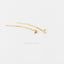 Mismatched Moon and Star Ear Threader, Unisex, Gold, Silver SHEMISLI - ST006 NOBKG