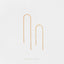 Simple Long Ear Threader, Unisex, Gold, Silver SHEMISLI - ST003, ST004 NOBKG