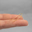 Thin Long Wire Climber Earring, Unisex, Gold, Silver SHEMISLI SS334 NOBKG LR