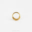 Dragon Scale Septum Ring, Nose Ring, Hinged Clicker Hoop, 16ga 8mm or 10mm, Unisex, Surgical Steel, SHEMISLI SH720 SH721