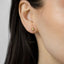 Opal Star Stud Earrings with Butterfly Backing, Gold, Silver SHEMISLI - SS203 - Shemisli Jewels