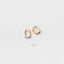 Oval Hoop Earrings, Gold, Silver SHEMISLI - SH028 - Shemisli Jewels