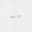 Pretzel CZ Studs Earrings, Gold, Silver SHEMISLI SS057 - Shemisli Jewels