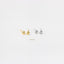 Tiny Star 3D Studs Earrings, Celestial Earrings, Gold, Silver SHEMISLI - SS033 - Shemisli Jewels