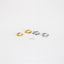 Spike CZ Hoop Earrings, Huggies, Gold, Silver SHEMISLI SH095 - Shemisli Jewels