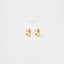 Serpent Hoop Earrings, Snake Huggies, Gold, Silver SHEMISLI SH107 - Shemisli Jewels
