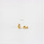 Leaf CZ Hoop Earrings, Olive Leaf Huggies, Gold, Silver SHEMISLI - SH104 - Shemisli Jewels