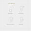 Double Layered Beaded Ear Cuff, Earring No Piercing is Needed, Gold, Silver SHEMISLI - SF022 - Shemisli Jewels