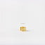Textured Thick Ear Cuff, Curved Design, Earring No Piercing is Needed, Gold, Silver SHEMISLI SF013 - Shemisli Jewels