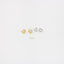 Pretzel CZ Studs Earrings, Gold, Silver SHEMISLI SS057 - Shemisli Jewels