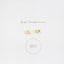 Double Star Studs Earrings, Starburst Pave CZ Studs, Tiny Celestial, Dainty Stacking Earrings, Gold, Silver SHEMISLI SS038 - Shemisli Jewels