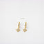 Star Hoop Earrings, Paved CZ Drop Huggies, Gold, Silver SHEMISLI SH109 - Shemisli Jewels