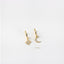 Mismatched Star Moon CZ Drop Hoop Earrings, Huggies, Gold, Silver SHEMISLI SH111 - Shemisli Jewels