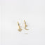 Mismatched Star Moon CZ Drop Hoop Earrings, Huggies, Gold, Silver SHEMISLI SH111 - Shemisli Jewels