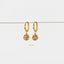 Star Drop Hoop Earrings, Huggies, Gold, Silver SHEMISLI - SH141 - Shemisli Jewels