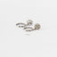 Star Drop Hoop Earrings, Huggies, Gold, Silver SHEMISLI - SH141 - Shemisli Jewels