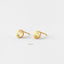 Tiny Circle Studs Earrings, Gold, Silver SHEMISLI SS065 - Shemisli Jewels