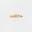 Dainty CZ Bar Studs, Gold, Silver SHEMISLI SS064 - Shemisli Jewels
