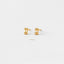 Tiny Bar CZ Studs Earrings, Gold, Silver SHEMISLI SS069 - Shemisli Jewels