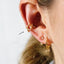 CZ Link Ear Cuff, Earring No Piercing is Needed, Gold, Silver SHEMISLI SF018 - Shemisli Jewels