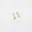 Mismatched Star Moon Hoop Earrings, Pave CZ Drop Huggies, Gold, Silver SHEMISLI - SH115 - Shemisli Jewels