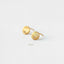Tiny Circle Studs Earrings, Gold, Silver SHEMISLI SS065 - Shemisli Jewels