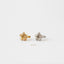 Flower CZ Helix Hoops, Gold, Silver SHEMISLI SH101 - Shemisli Jewels