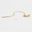 CZ chain Ear Conch Cuff, Only One Ear Lobe Piercing is Needed, No Conch Piercing Needed, Gold, Silver SHEMISLI SF041 NOBKG - Shemisli Jewels