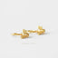 Bee Hoops Earrings, Gold, Silver SHEMISLI - SH188 - Shemisli Jewels
