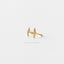 Tiny Lightning CZ Stud Earrings, Gold, Silver - SS116 LR - Shemisli Jewels