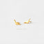 Tiny Dinosaur Stud Earrings, Gold, Silver SHEMISLI - SS122 LR - Shemisli Jewels