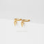 Hexagon Spike Hoops Earrings, Gold, Silver, Black SHEMISLI - SH179 - Shemisli Jewels