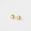 Vintage Opal Stud Earrings, Gold, Silver SHEMISLI - SS068 Butterfly End, SS453 Screw Ball End (Type A) - Shemisli Jewels