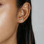 Small Leaf Earrings, Gold, Silver SHEMISLI SS062 LR - Shemisli Jewels