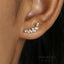 Small Leaf Earrings, Gold, Silver SHEMISLI SS062 LR - Shemisli Jewels