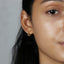 Chain Hoop Earrings, Huggies, Gold, Silver SHEMISLI SH079 - Shemisli Jewels