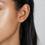 Tiny Bar CZ Studs Earrings, Gold, Silver SHEMISLI SS069 - Shemisli Jewels