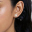 Daisy Flower Stud Earrings, Silver SHEMISLI - SS117, SS118 - Shemisli Jewels