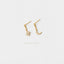 Moon and Star Earrings, Mismatched Celestial Dangle Earrings, Starburst CZ Earrings, SS172 (star), SS173 (moon), SS174 (star&moon) - Shemisli Jewels