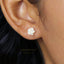 Rose Shell Stud Earrings, Flower, Gold, Silver SHEMISLI SS166 - Shemisli Jewels