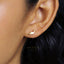 Tiny Dinosaur Stud Earrings, Gold, Silver SHEMISLI - SS122 LR - Shemisli Jewels