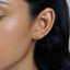 Bee CZ Studs Earrings, Gold, Silver SHEMISLI - SS044 Butterfly End, SS361 Screw Ball End (Type A) - Shemisli Jewels