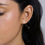 Daisy Flower Stud Earrings, Silver SHEMISLI - SS117, SS118 - Shemisli Jewels
