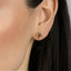Tree Branch Stud Earrings, Gold, Silver SHEMISLI SS193 LR - Shemisli Jewels